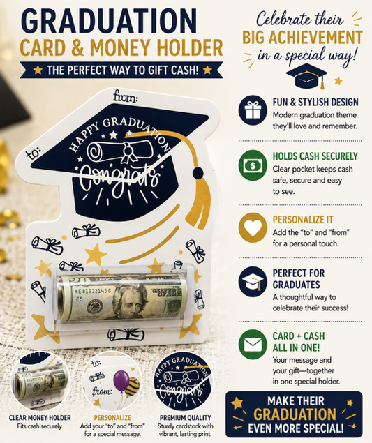 Graduation-Card/Money Holder