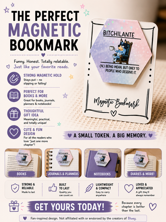 Magnetic Bookmark: Bitchilante