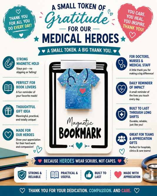 Magnetic Bookmark: Medical Profession