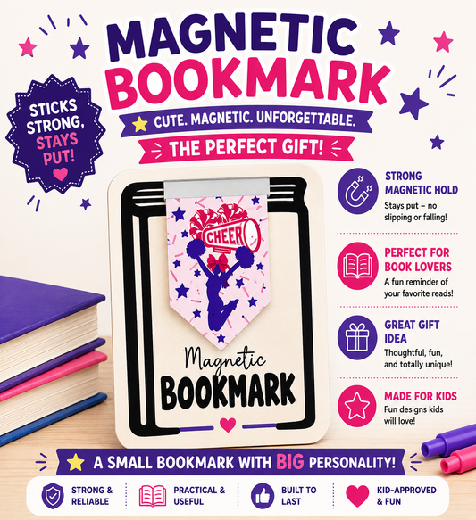 Magnetic Bookmark: Big Cheer